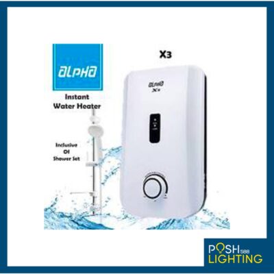 2021 Alpha Water heater X3 ivory white