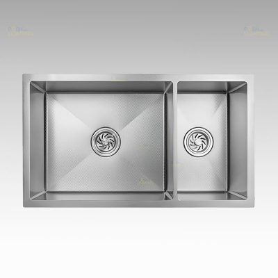 Boshsini 7845NH Dual Bowl Nano+Honeycomb Sink