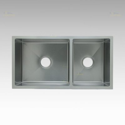 Fidelis Double-Bowl Steel Nano Honeycomb Sink